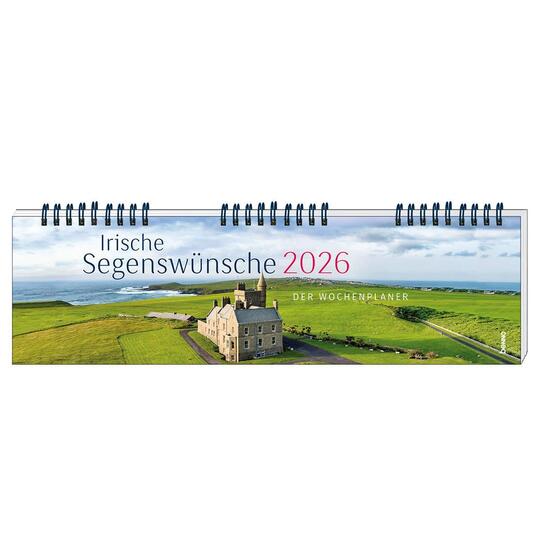 Irische Segenswünsche 2026 - Wochenplaner