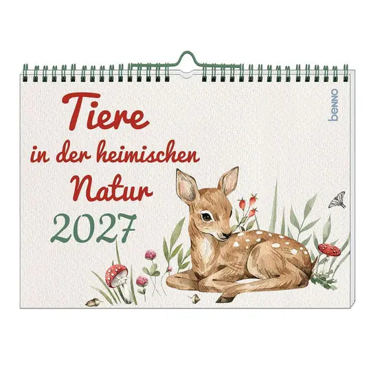 Tiere in der heimischen Natur - Kalender 2027