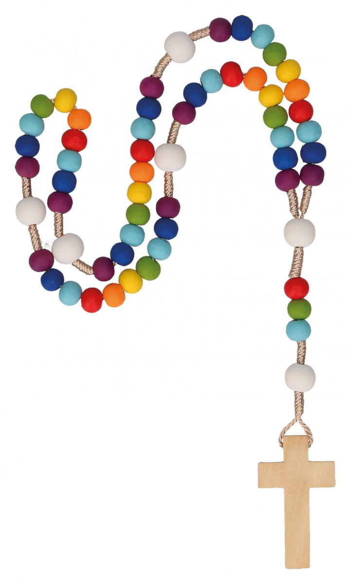 Geschenkset - Mein Regenbogen Rosenkranz