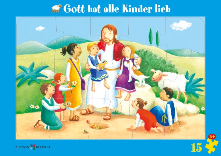 Puzzle - Gott hat alle Kinder lieb