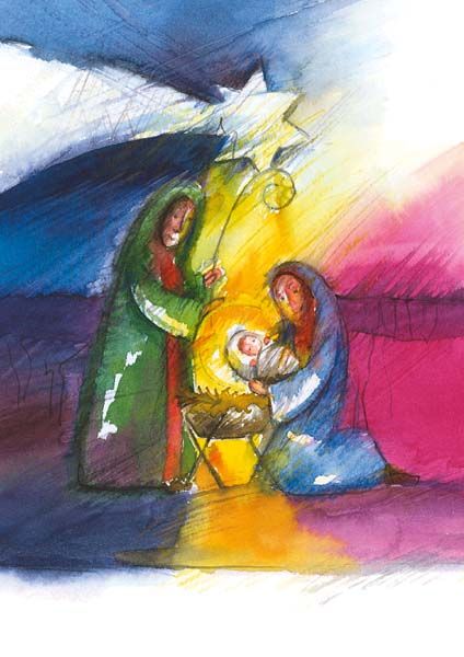 Weihnachts-Kartenbox  - Sterne des Herzens