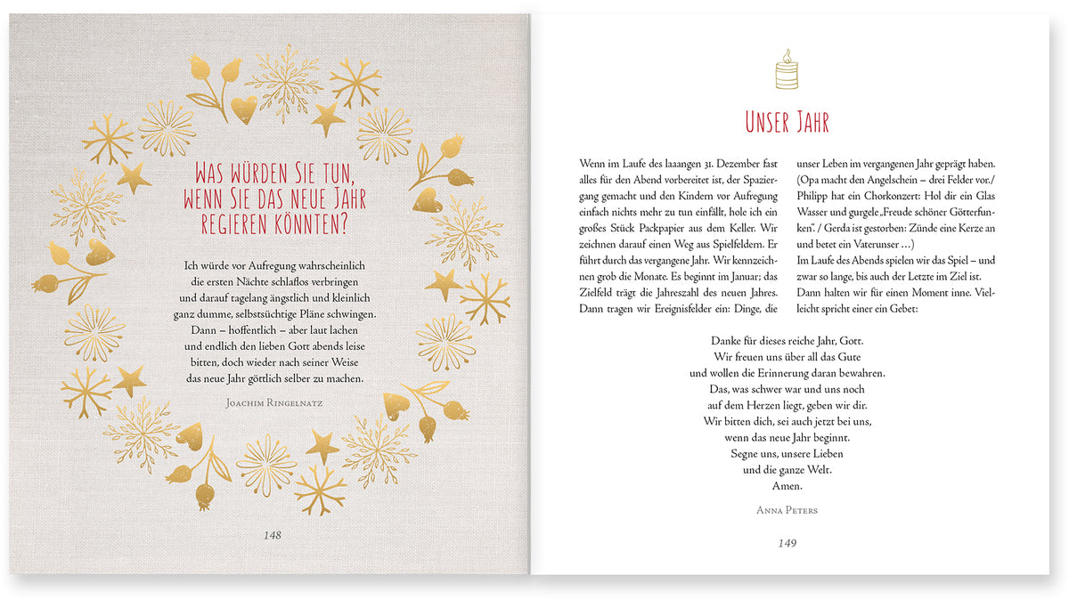 Ein Licht strahlt auf - Ein Familienhausbuch für die Weihnachtszeit