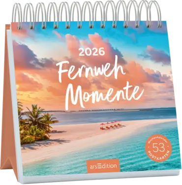 Postkartenkalender 2026 - Fernweh-Momente