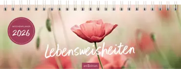 Tischkalender 2026 Lebensweisheiten