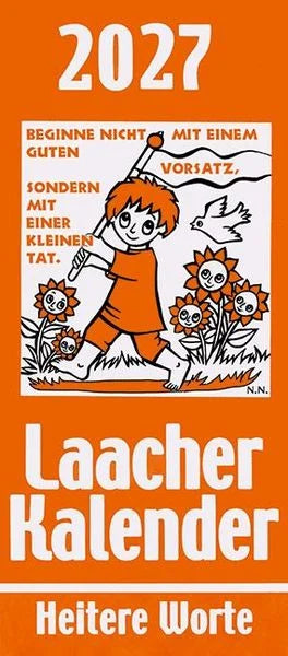 Laacher Kalender 2027 - Heitere Worte