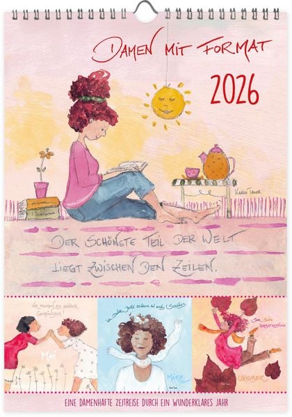 Kalender - Damen mit Format 2026
