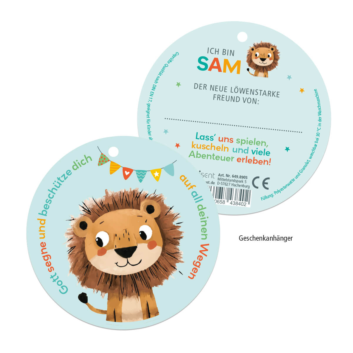 Plüschtierlöwe Sam