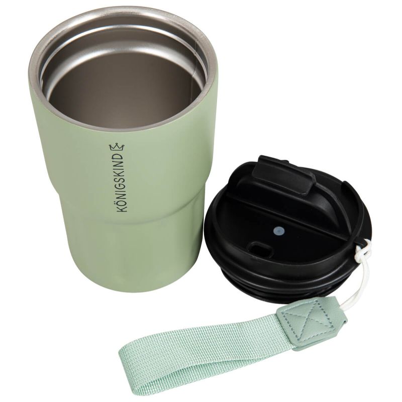 Edelstahl-Thermobecher Königskind, Salbei
