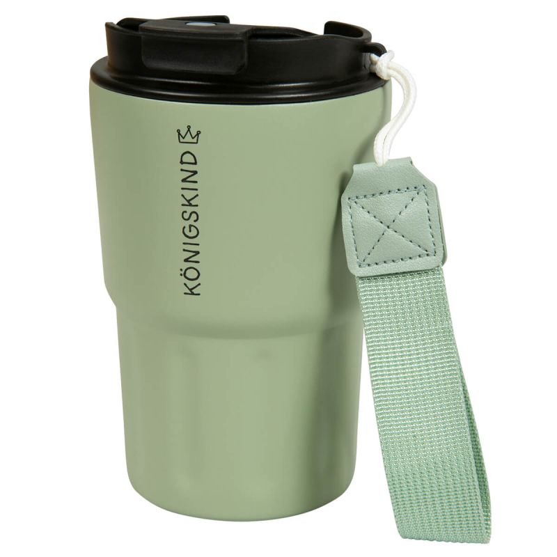 Edelstahl-Thermobecher Königskind, Salbei