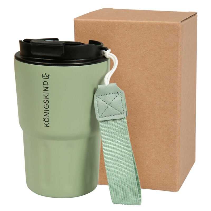 Edelstahl-Thermobecher Königskind, Salbei