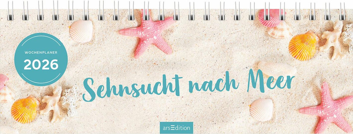 Sehnsucht nach Meer 2026 - Tischkalender