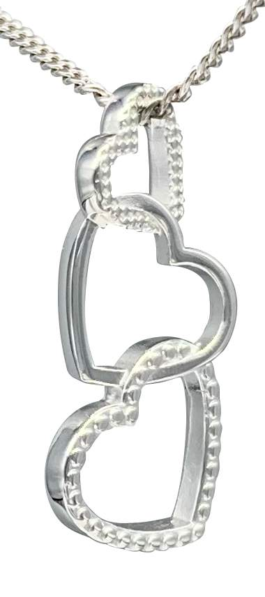 3-Herzchen Anhänger-Schmuck Albrecht-Geschenkideen,Schmuck