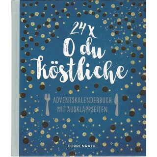 24 x o du köstliche _ Adventkalender-Buch mit Ausklappseiten