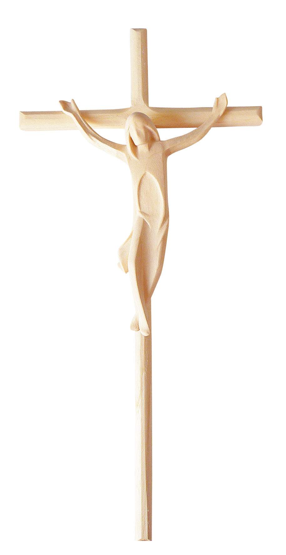 Holz - Kreuz mit Korpus-Nikolai-Devotionalien,Kreuze