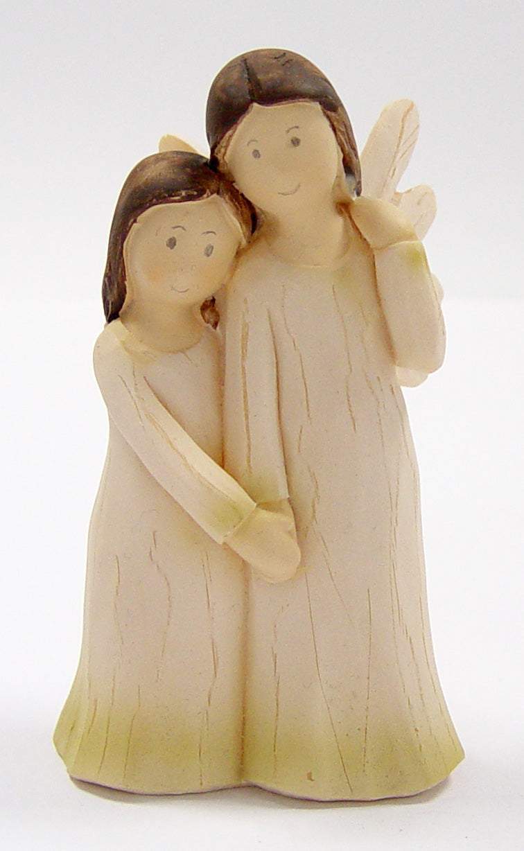 Engel mit Mädchen-Nikolai-Engel,Geschenkideen