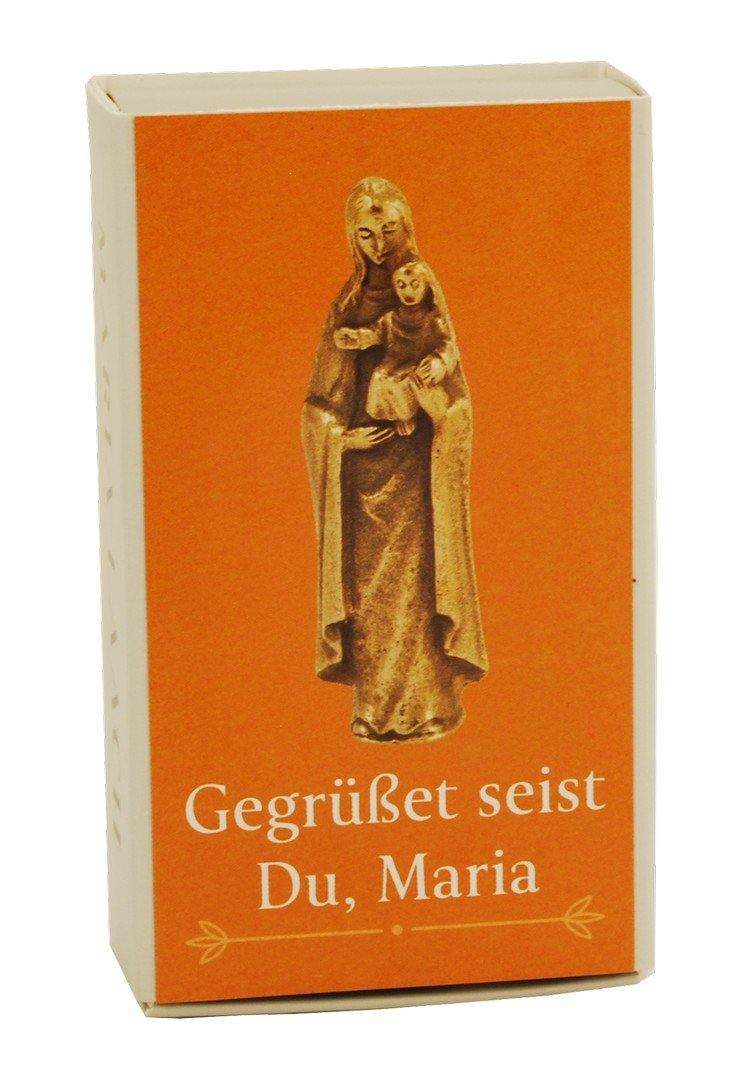 Marienfigur-Maria Laach-Devotionalien,Figuren,Handschmeichler,Madonnen