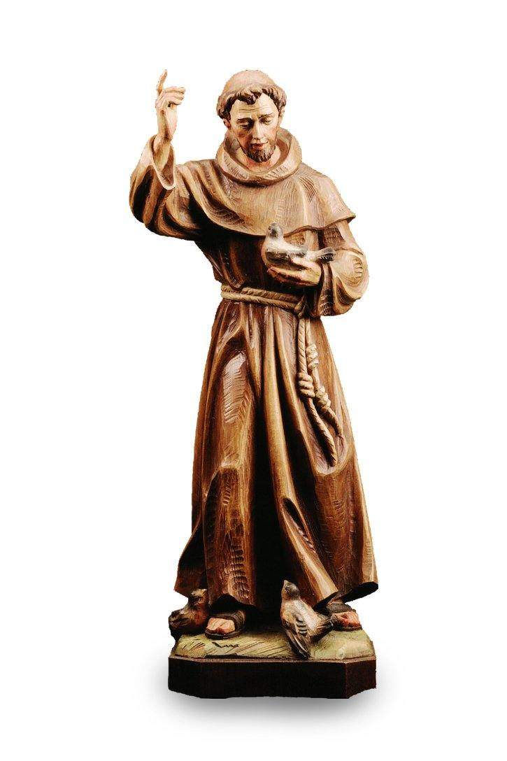 Heiliger Franziskus - Natur-Leo Moroder-Andere heilige Figuren,Figuren