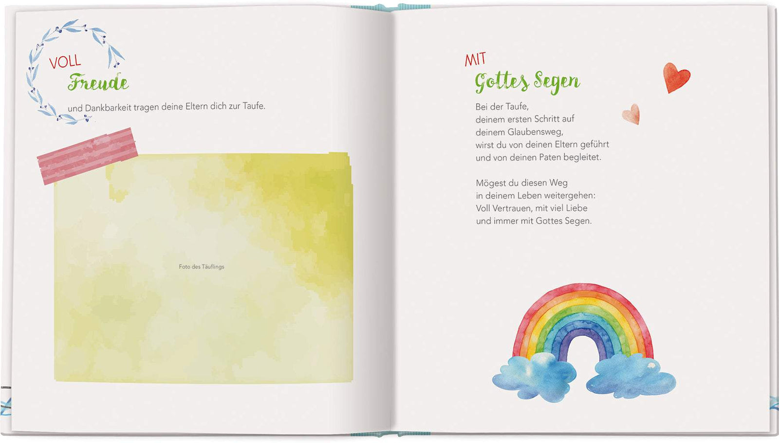 Meine Taufe-Butzon & Bercker-Taufbücher