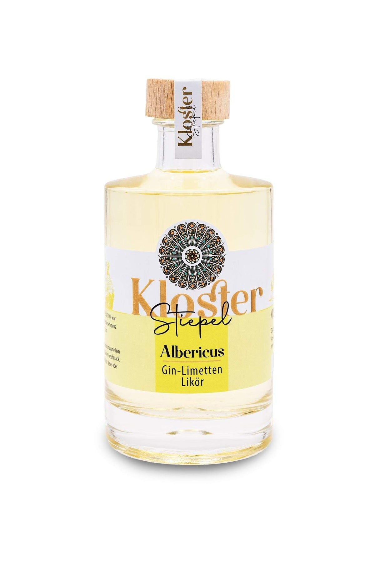 Albericus Gin Limetten Likör-Klosterladenstiepel-Klosterliköre,Spirituosen