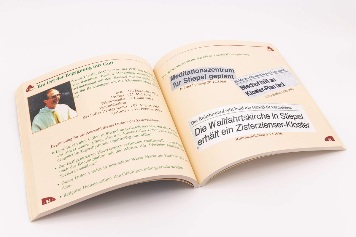 Kloster- Jubiläums-Schrift-klosterladenstiepel-Bücher,Geschenkideen,Stiepeler-/Klosterprodukte