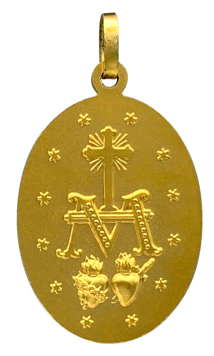 Wundertätige Medaille - Doublé-Schmuck Albrecht-Geschenkideen,Schmuck