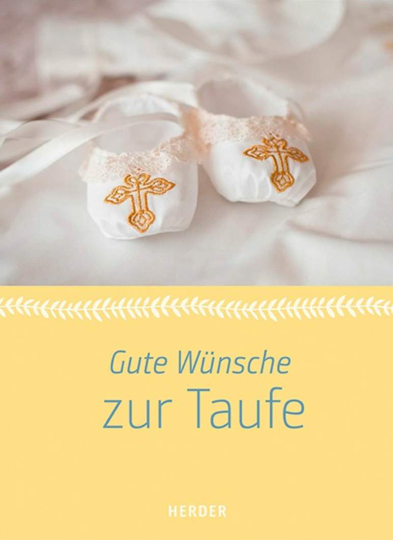 Gute Wünsche zur Taufe-Herder-Taufbücher