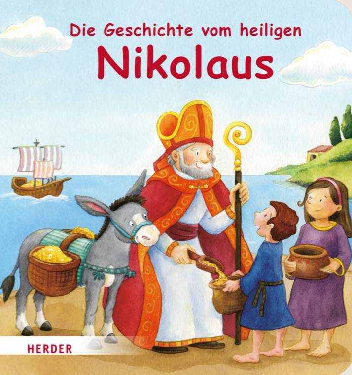 Die Geschichte vom heiligen Nikolaus-klosterladenstiepel-Bücher,Kinderbücher,Weihnachten,Weihnachtsbücher
