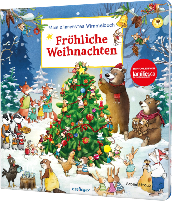 Fröhliche Weihnachten - mein allererstes Wimmelbuch