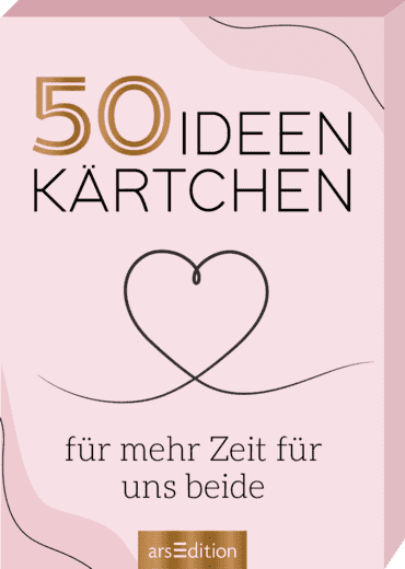 50 Ideenkärtchen für mehr Zeit für uns beide-Ars Edition-Karten,Ratgeber