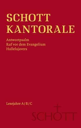 Schott Kantorale: Antwortpsalm, Ruf vor dem Evangelium, Hallelujavers.  Lesejahre A/B/C-Herder-Bücher,Gebetsbücher,Weihnachten